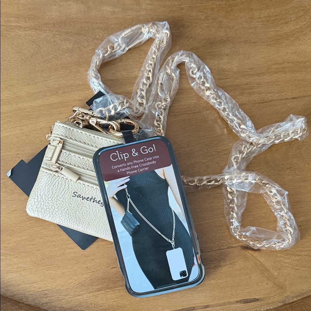 Clip & Go Phone Holster with Chain